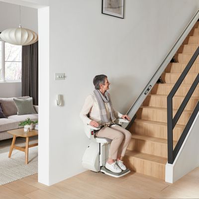HomeGlide budget straight stairlift
